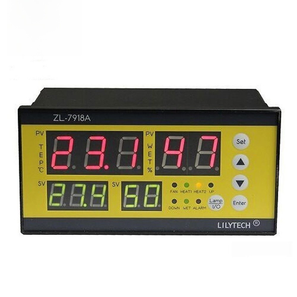 Egg Incubator with Temperature Humidity Controller and Automatic Turning Cycle