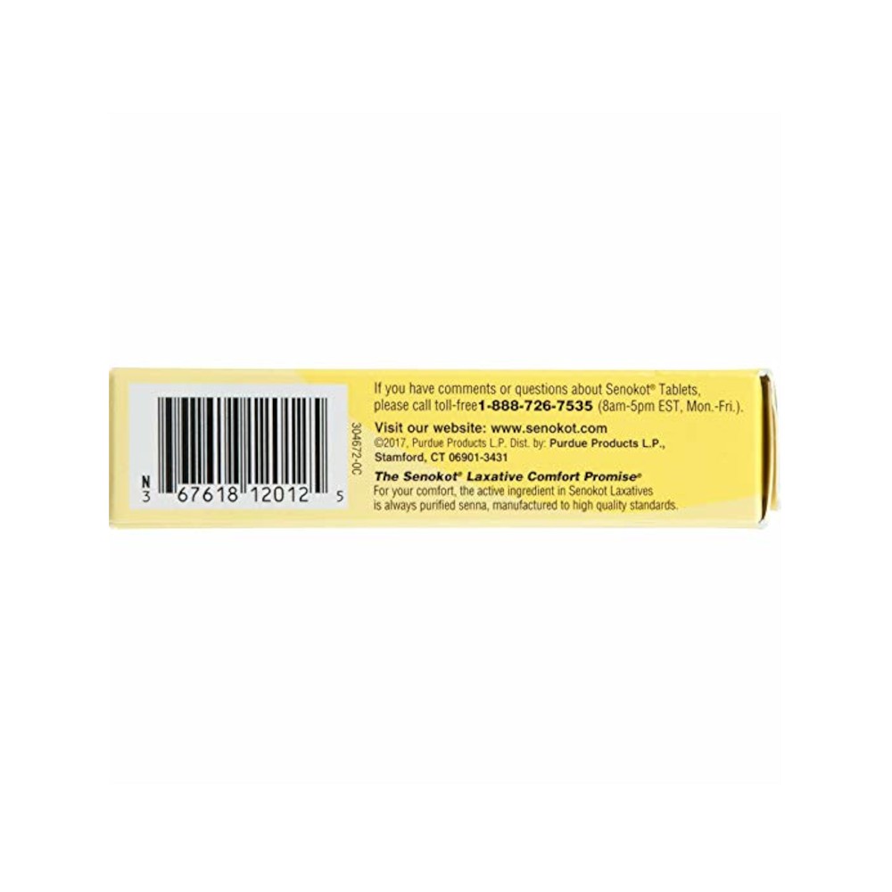 Senokot Extra Strength Natural Vegetable Laxative 12 Tablets