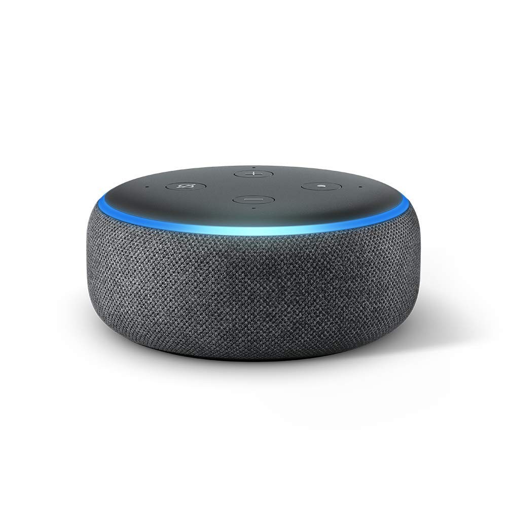Echo Dot 3rd Gen 2018 Release Smart Speaker with Alexa Charcoal