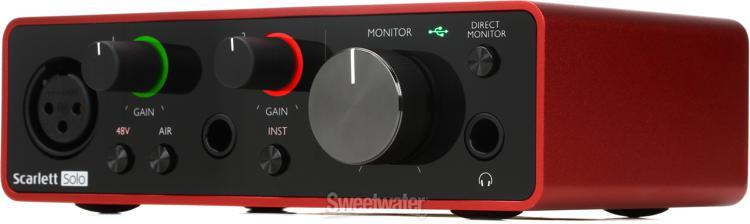 Focusrite Scarlett Solo 3rd Gen USB Audio Interface