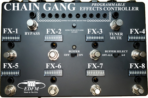 EDFM Chain Gang Programmable Effects Controller Ver.2 Looper