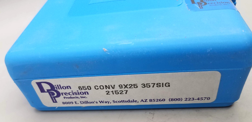Dillon Precision XL650 XL750 .357 SIG Caliber Conversion Kit