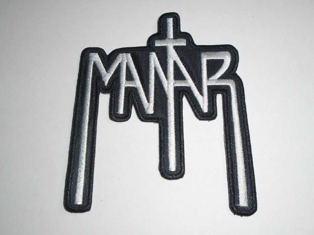 MANTAR SLUDGE METAL EMBROIDERED PATCH