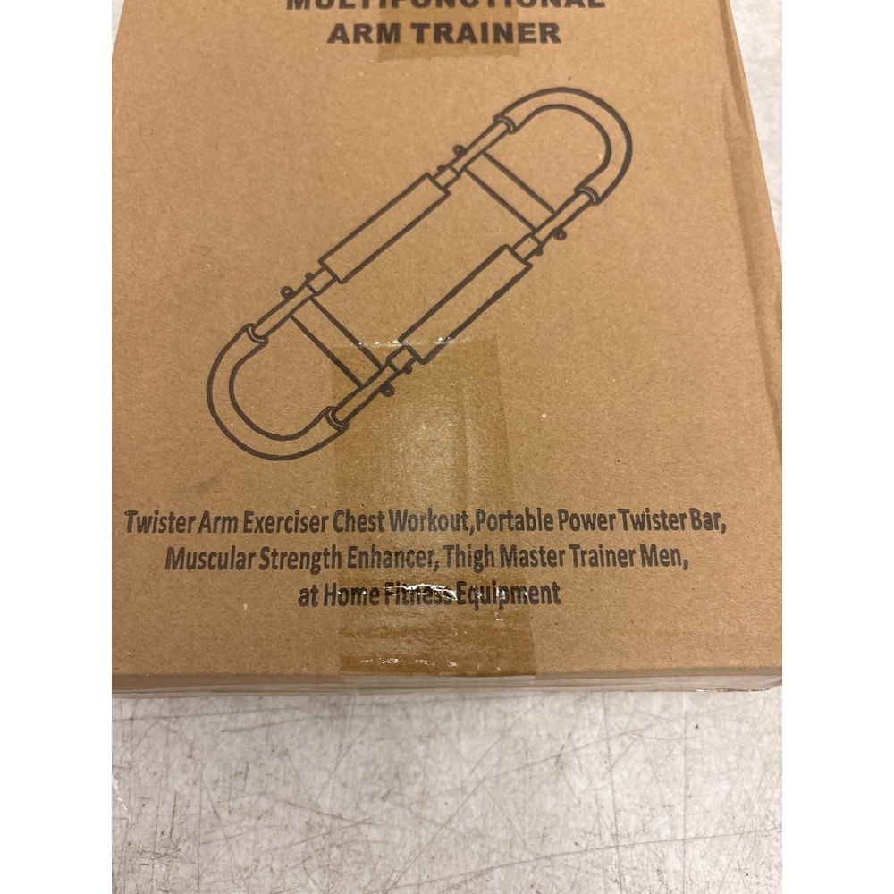 Multi-Functional Arm & Chest Trainer Resistance Muscle Toner & Builder, U-Spring