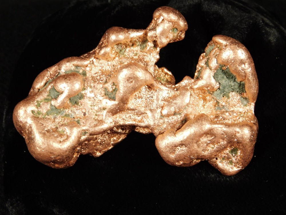 Big! Super Heavy Solid COPPER NUGGET or Native Copper Float Michigan 201gr
