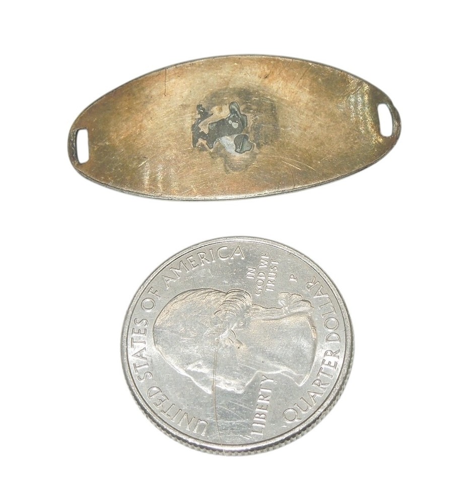 Original WWII US Navy Doolittle Raid USS ENTERPRISE Sailor ID Bracelet CA6