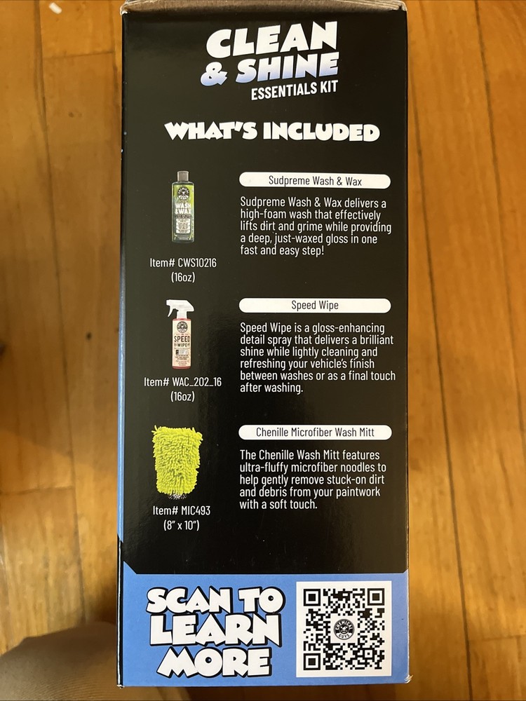 Chemical Guys Clean & Shine Essentials Kit