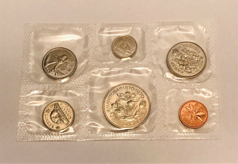 1970 Canada Proof-Like Set with Original Certificate and Envelope