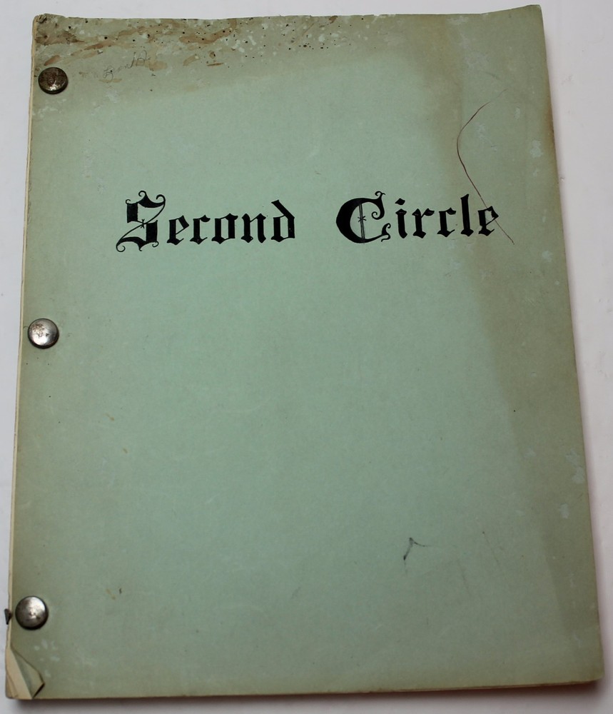 SECOND CIRCLE / Talbot Jennings 1960's Unproduced Screenplay