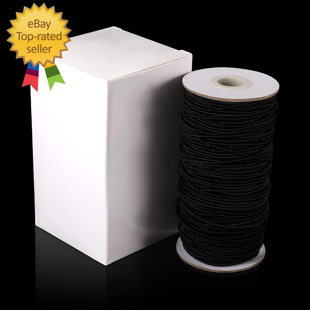 100 Yards 2 Mm Elastic Cord Stretch String Elastic Beading Cord Craft Thread