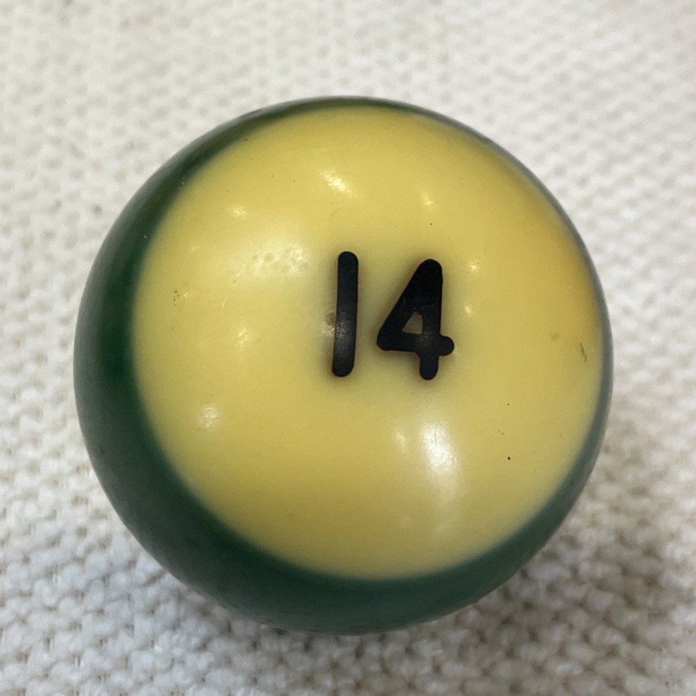 #14 2-1/4" Replacement Pool Ball Green