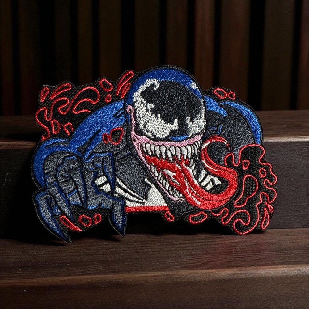 Venom Embroidery Patch 3.53" X 5.02"