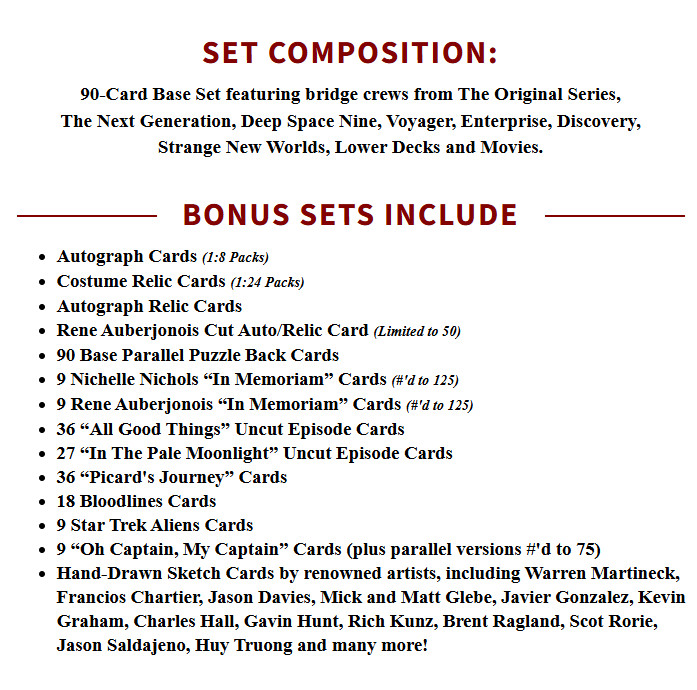 Star Trek Connections Box (Sealed)