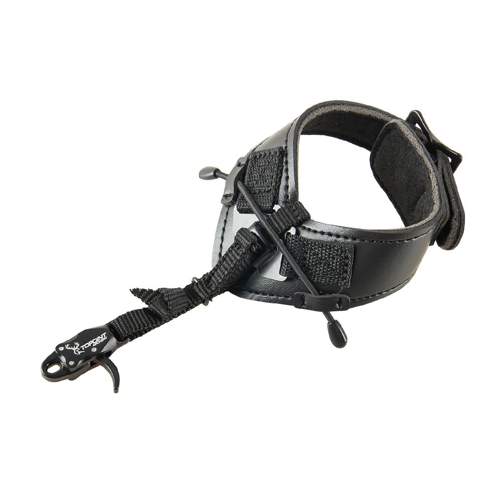 Compound Bow Wrist Release Aids Thumb Trigger Adjustable Strap Archery Caliper