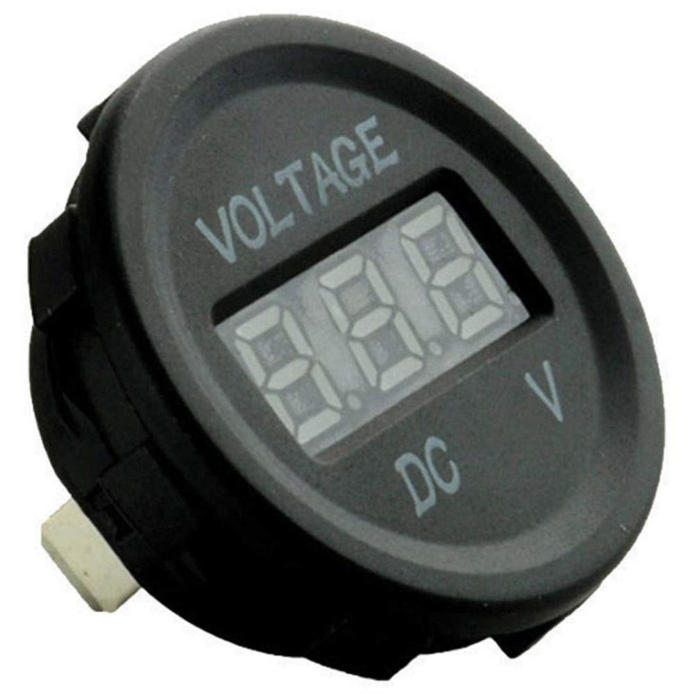 Audiopipe ISLDDVS12 Nippon Digital Voltmeter Socket Blue Led Display