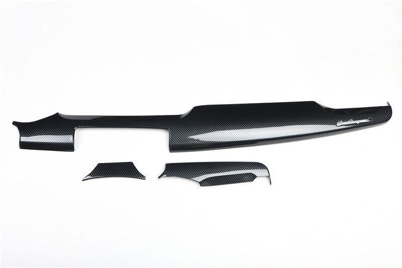 For Maserati Quattroporte 14 -21 Carbon ABS Central Console Dashboard Panel Trim