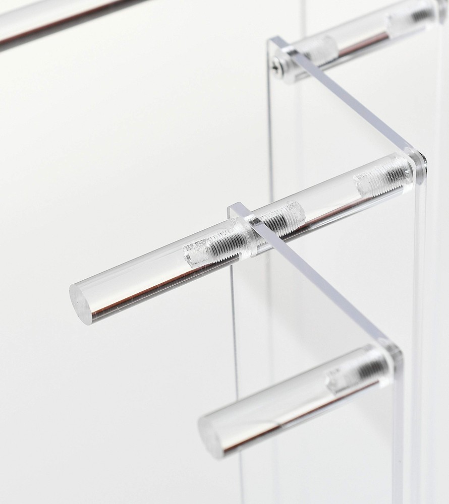 ihomecooker 3 Steps Clear Acrylic Display Riser Cupcake Stand Display for Dec...