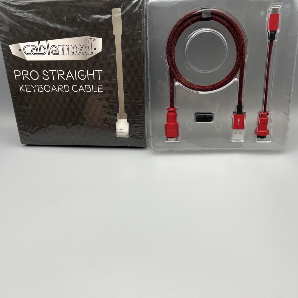 CableMod Pro Straight Keyboard Cable Republic Red USB A -USB Type C 150cm M1984