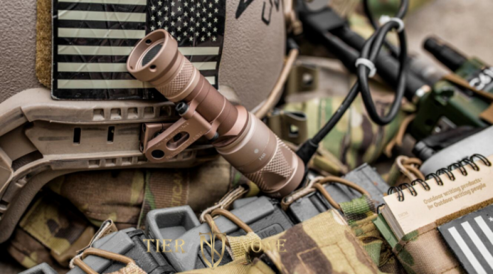 SS Precision M-AX CAG Helmet Flashlight Mount Flashlight Base SS MAX Bracket