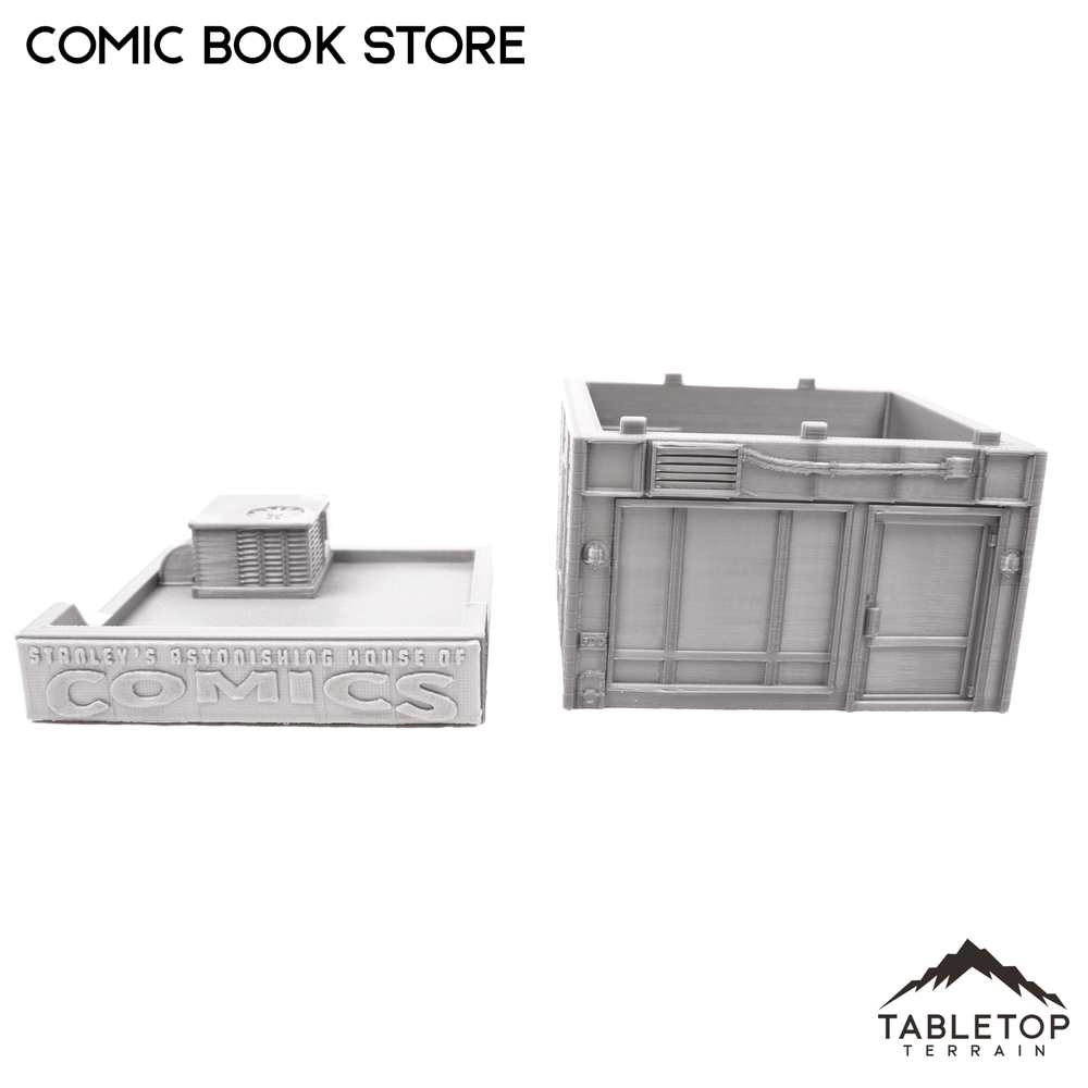 Comic Book Store - Marvel Crisis Protocol Building - Tabletop Terrain MCP