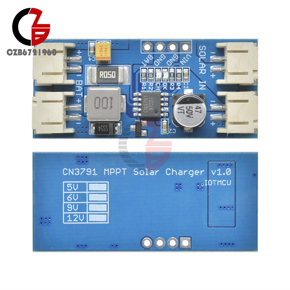 CN3791 6V MPPT Solar Panel Regulator Controller Lithium Battery Cell Charging
