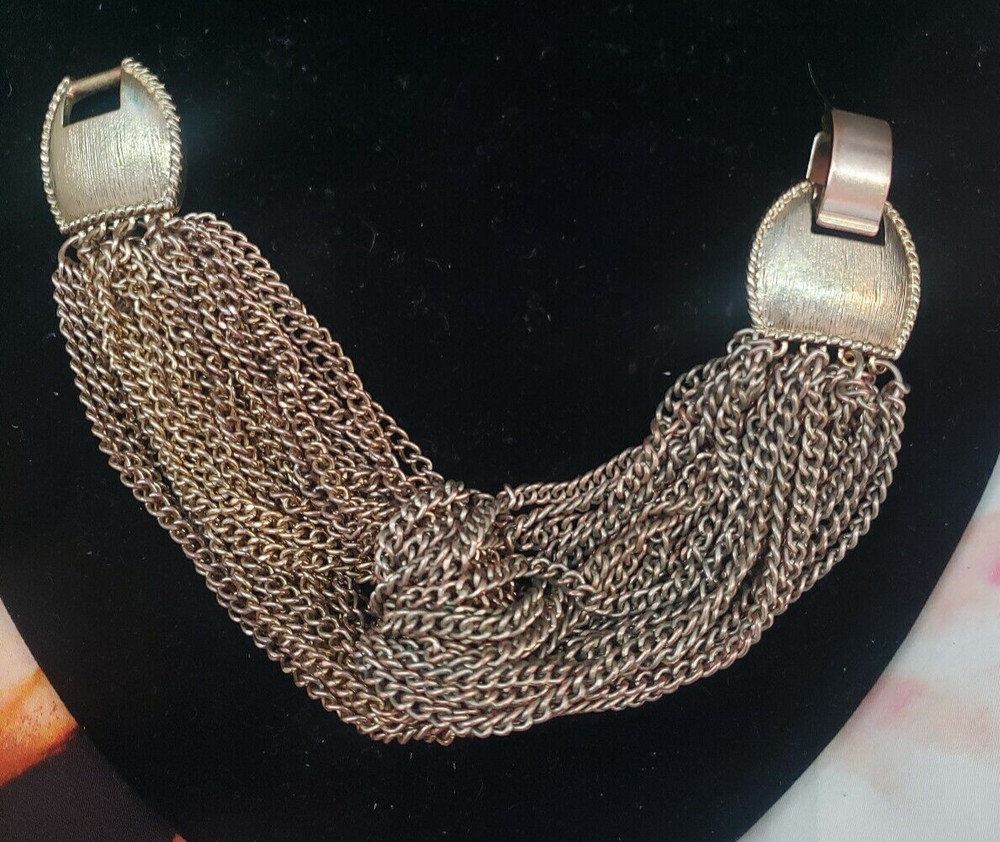 Multi Chain Bracelet - 8" Snap Closure