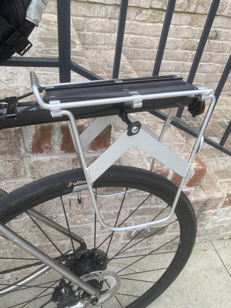 Topeak MTX Beam Rack, Trunk Bag, Side Frame used