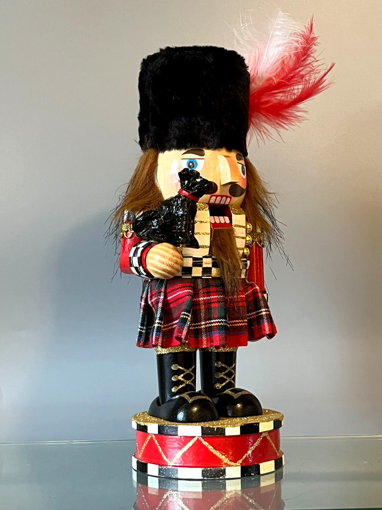 MacKenzie - Childs Tartastic Scottish Nutcracker