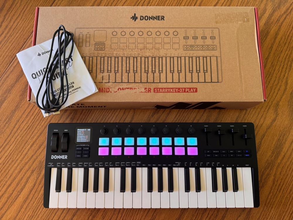 Donner StarryKey-37 Play MIDI Controller