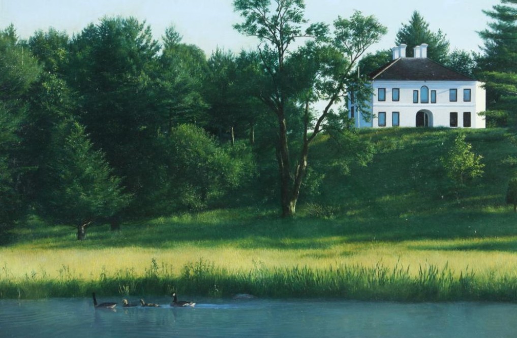 DEER RUN ESTATE PAINTING