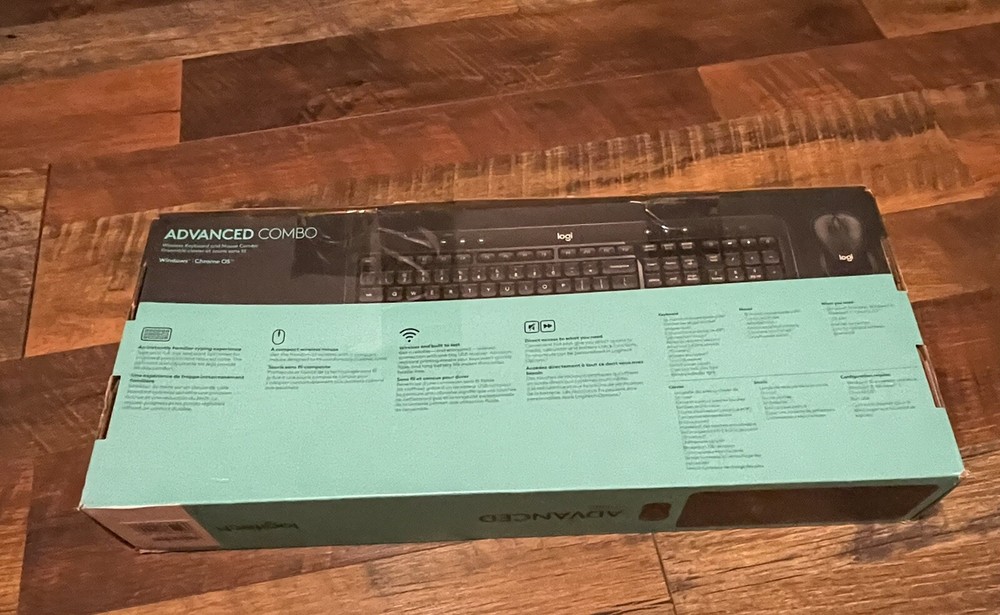 Logitech Advanced Wireless Keyboard and Mouse Combo ** SEE DESCRIPTION