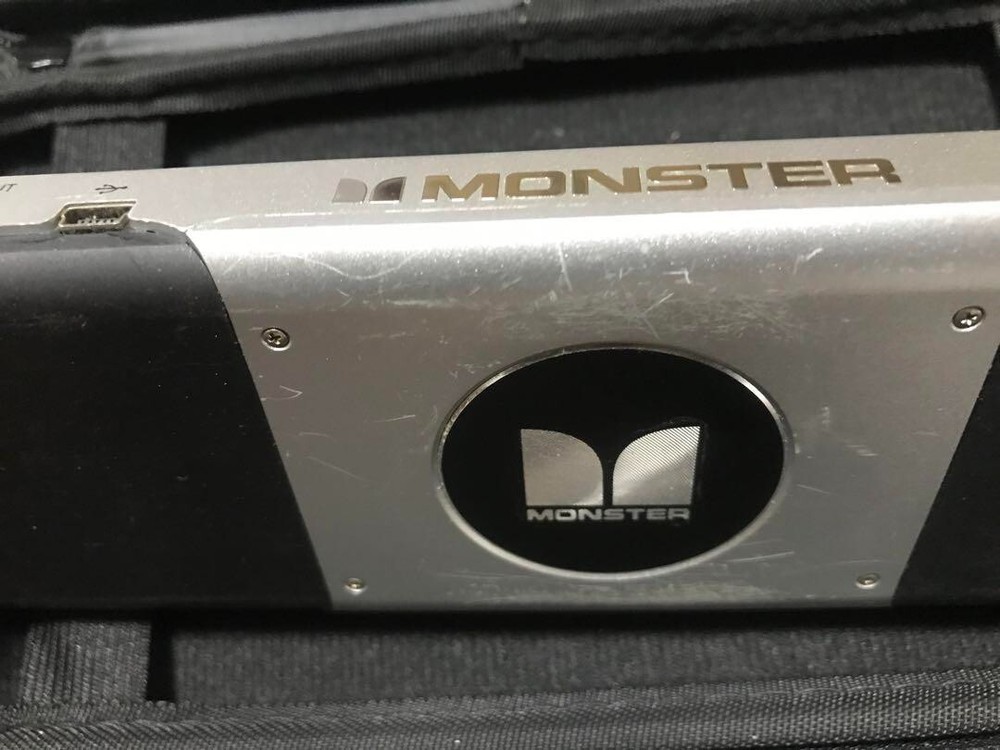MONSTER GODJ Portable Stand-Alone DJ System Good GP