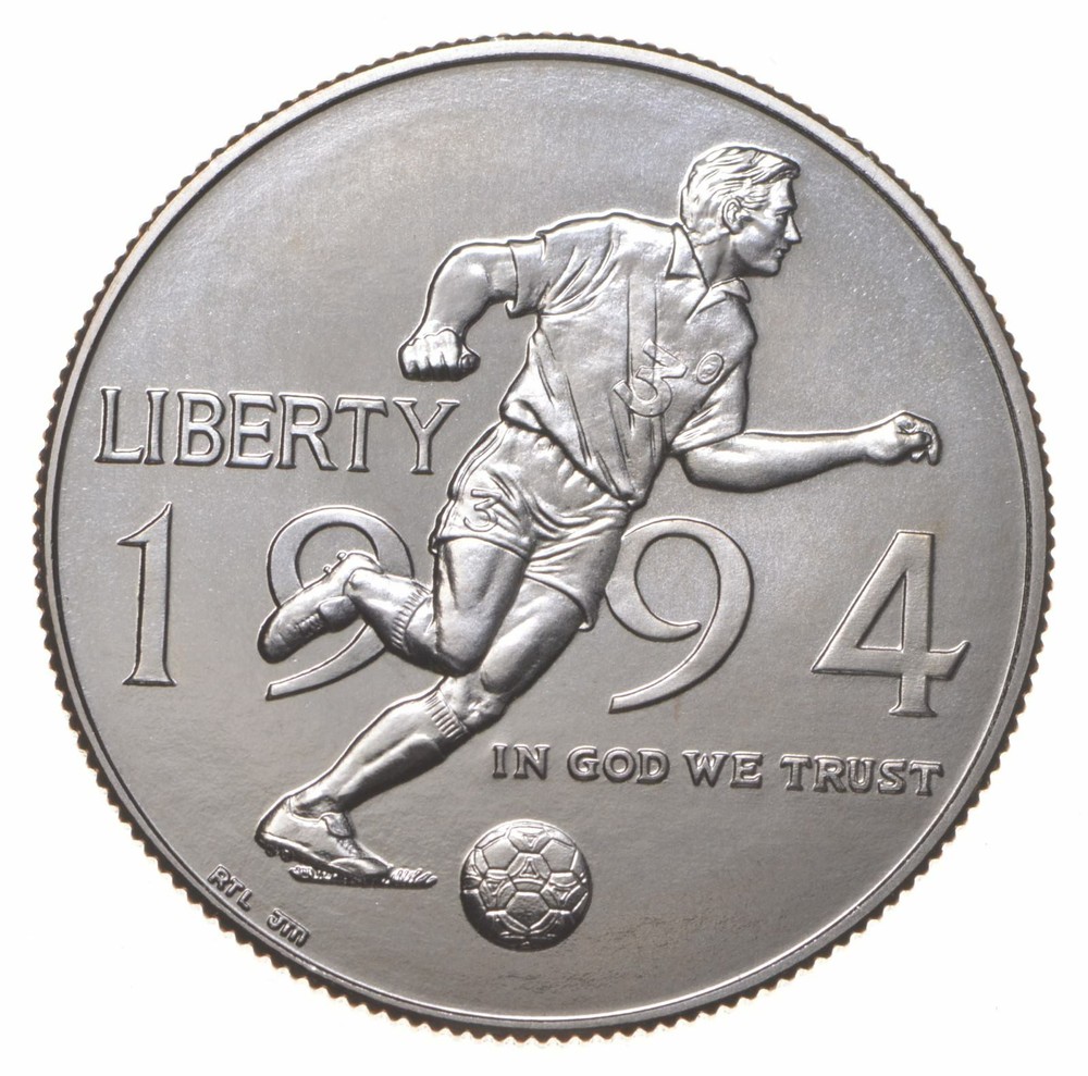 1994 Unc World Cup Soccer - Commemorative Half Dollar