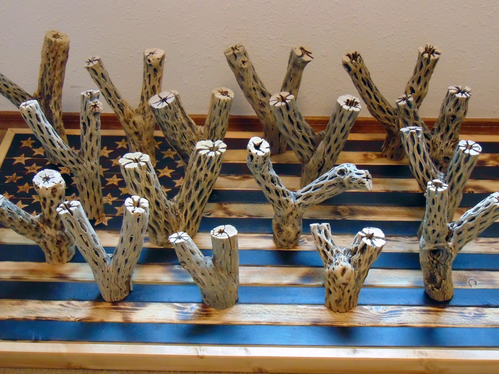 Many CHOLLA Wood "Y" Pieces | YOU PICK A PIECE! | Pre-Cleaned | Aquarium, Crafts