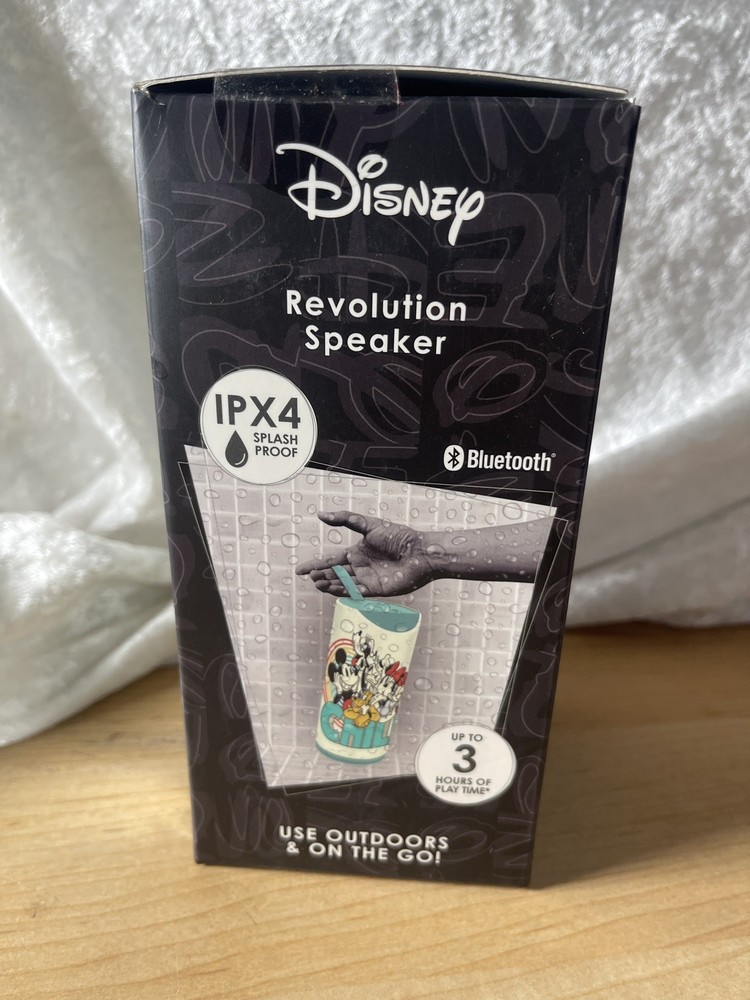 🆕 iJoy Disney Revolution Speaker Bluetooth, Wireless Splash Proof
