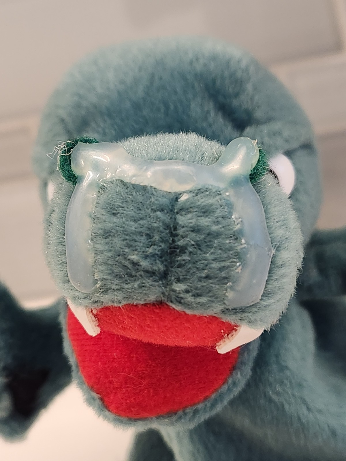 Boris the Mucousaurus Meanies Series 1 7" Plush 1997 Idea Factory Godzilla Spoof