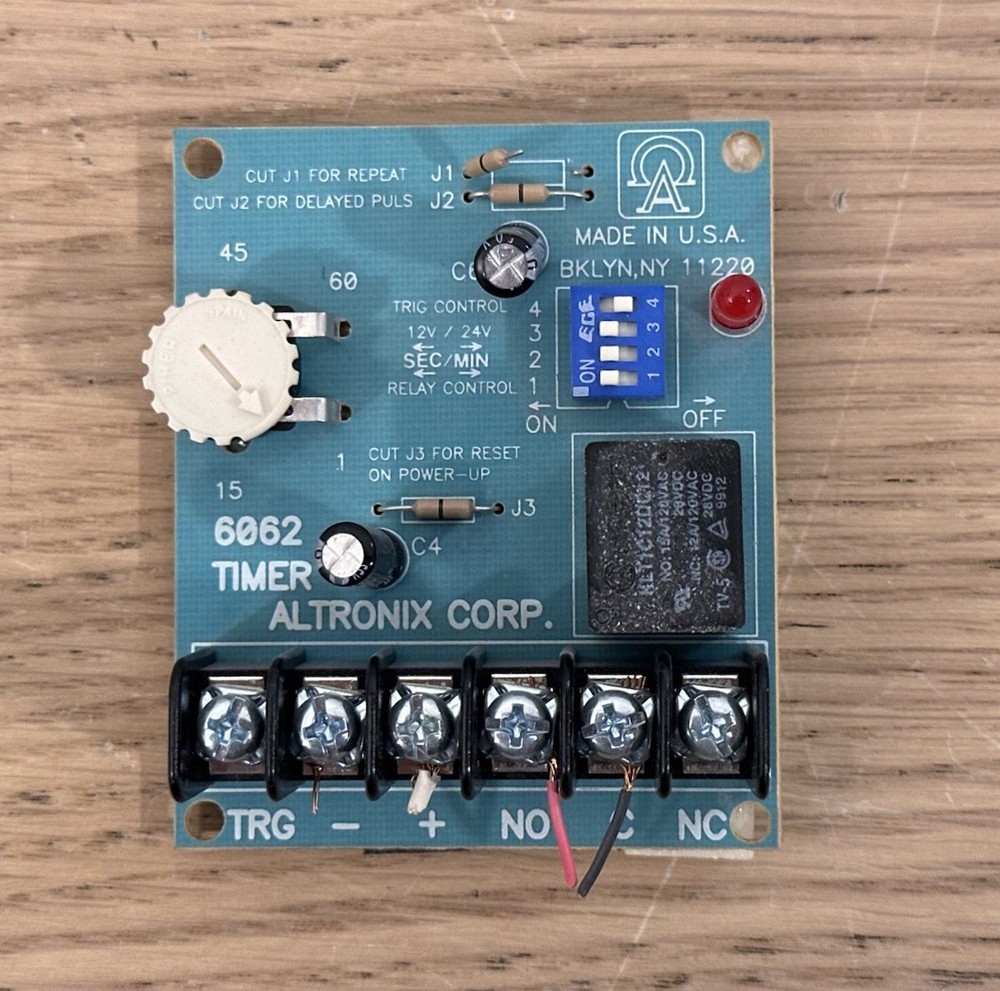Altronix 6062 Multi-Purpose Timer Module