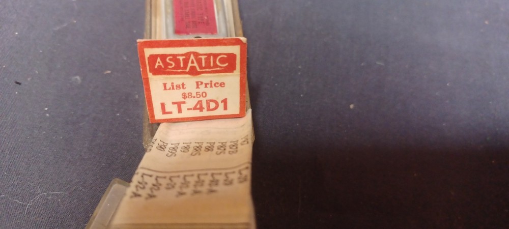 ASTATIC , Phonograph cartridge LT 4 D1