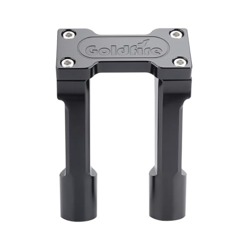 Motorcycle Handlebar Risers for H-D 1” Handlebar, Aluminium Pullback 6 inch