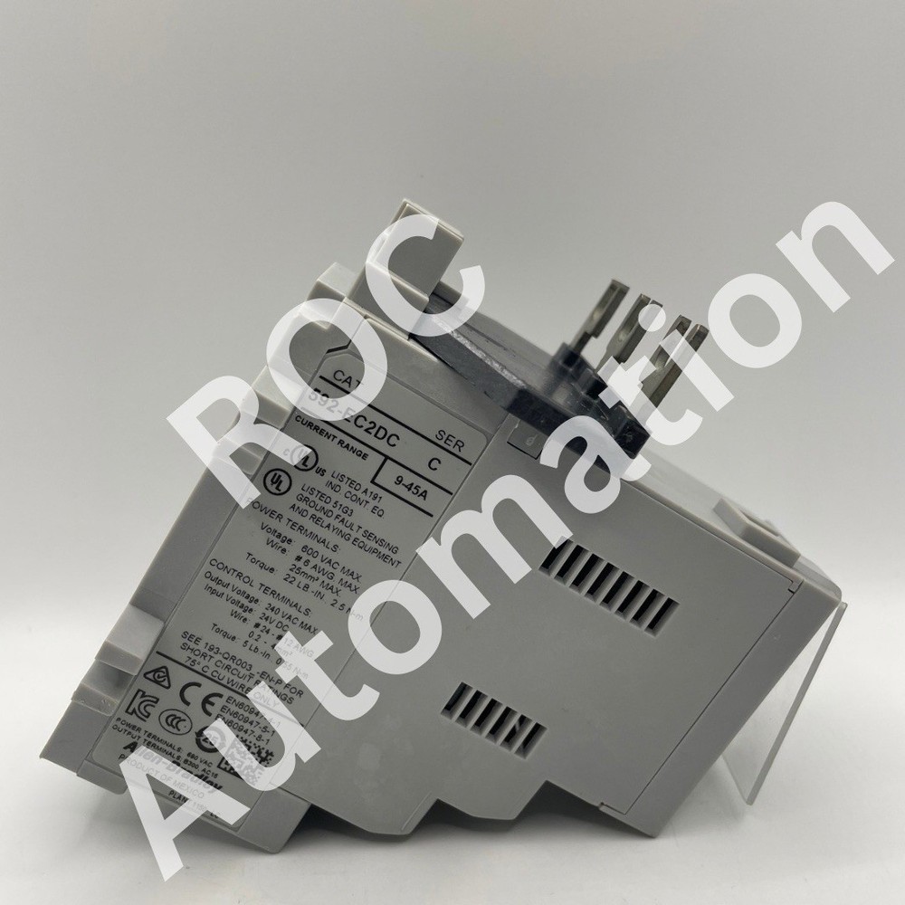 Allen Bradley 592-EC2DC Ser C Solid State Overload Relay