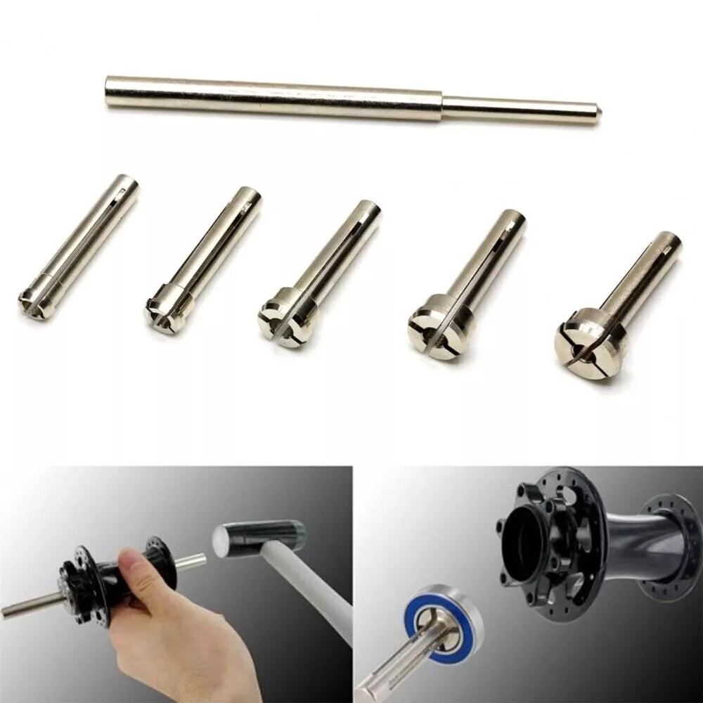 Bicycle Bearing Extractor Removal Tool Kit for Frame Wheels Hub Bottom Bracket