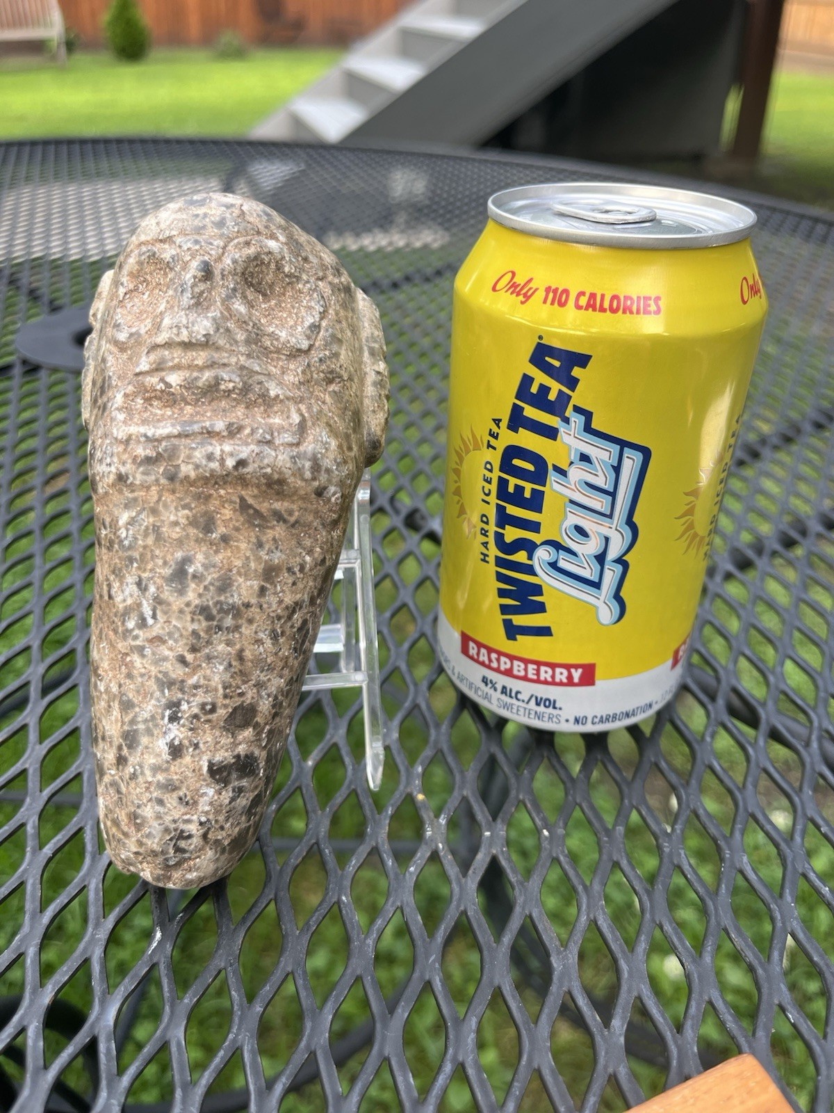 Big Taino Stone Tool Rare PreColumbian Ancient Artifact Arawak Caribe Mayan