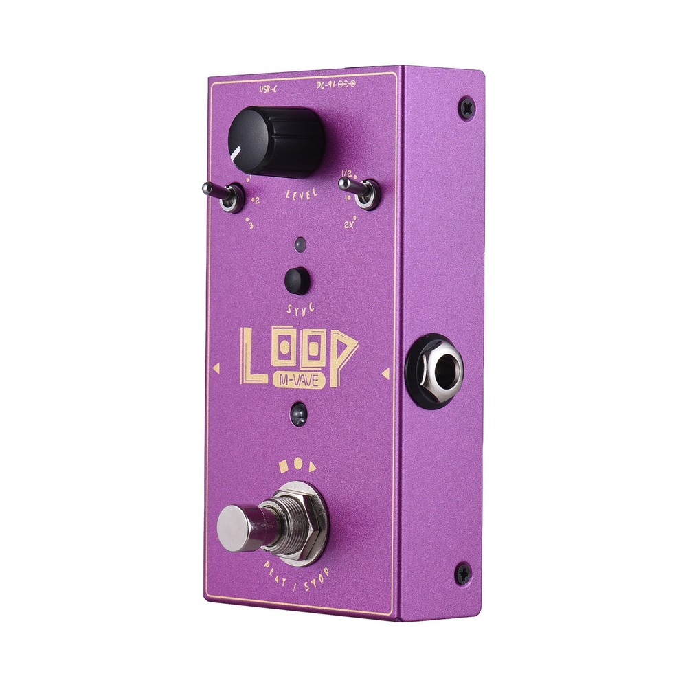 M-VAVE Guitar Loop Effector Loop Recording Effects Pedal Recording NTLH