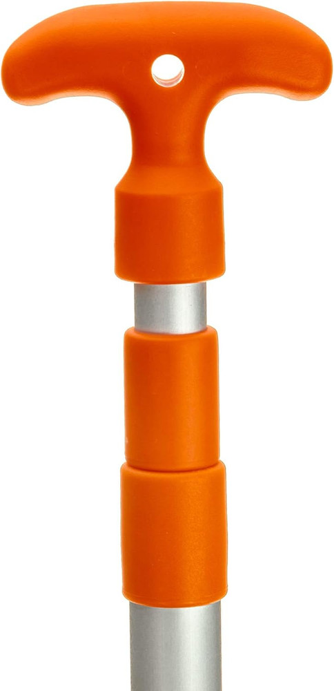 Emergency Telescoping Paddle for Boating, Orange
