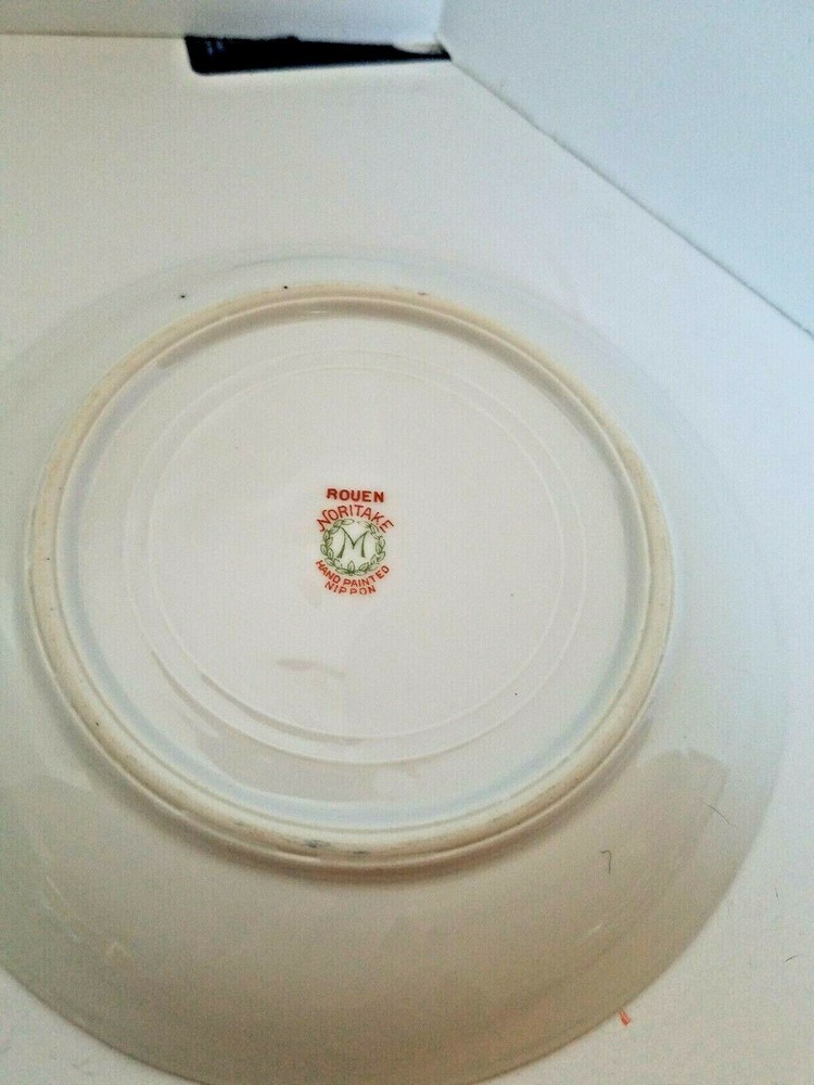Replacement Saucer Hand Painted Noritake Rouen
