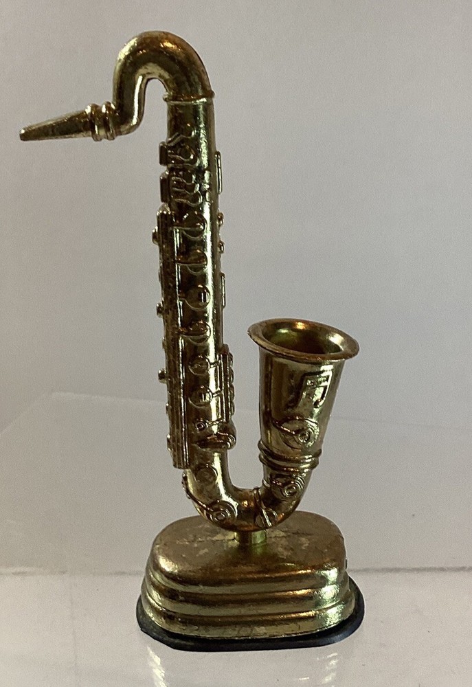 Diecast Bronze Pencil Sharpener Saxophone
