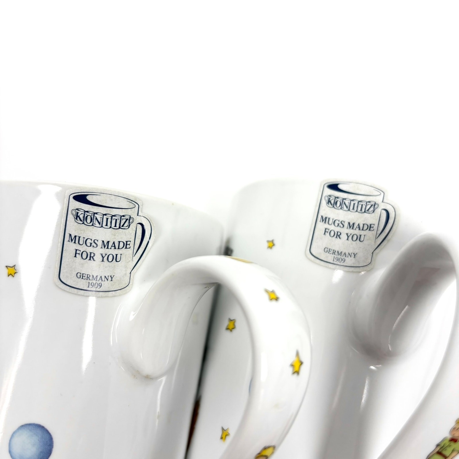 NEW The Little Prince Le Petit Prince Mugs Cups Lot 2 Konitz Germany Thailand