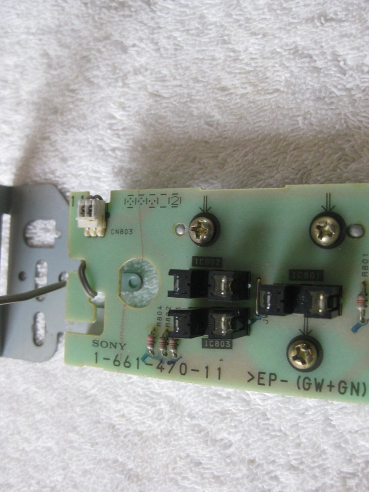 SENSOR PCB BOARD FOR A SONY CDP-CX270 CD CHANGER OEM PART