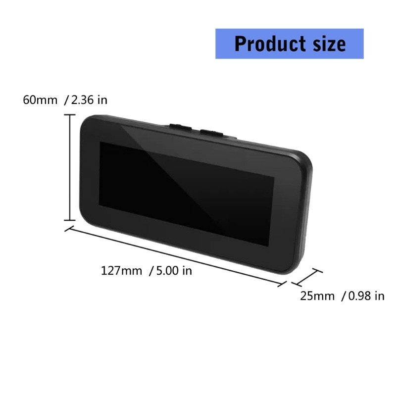 Vehicle Heads Up Display Featuring Real Time Slope Angle