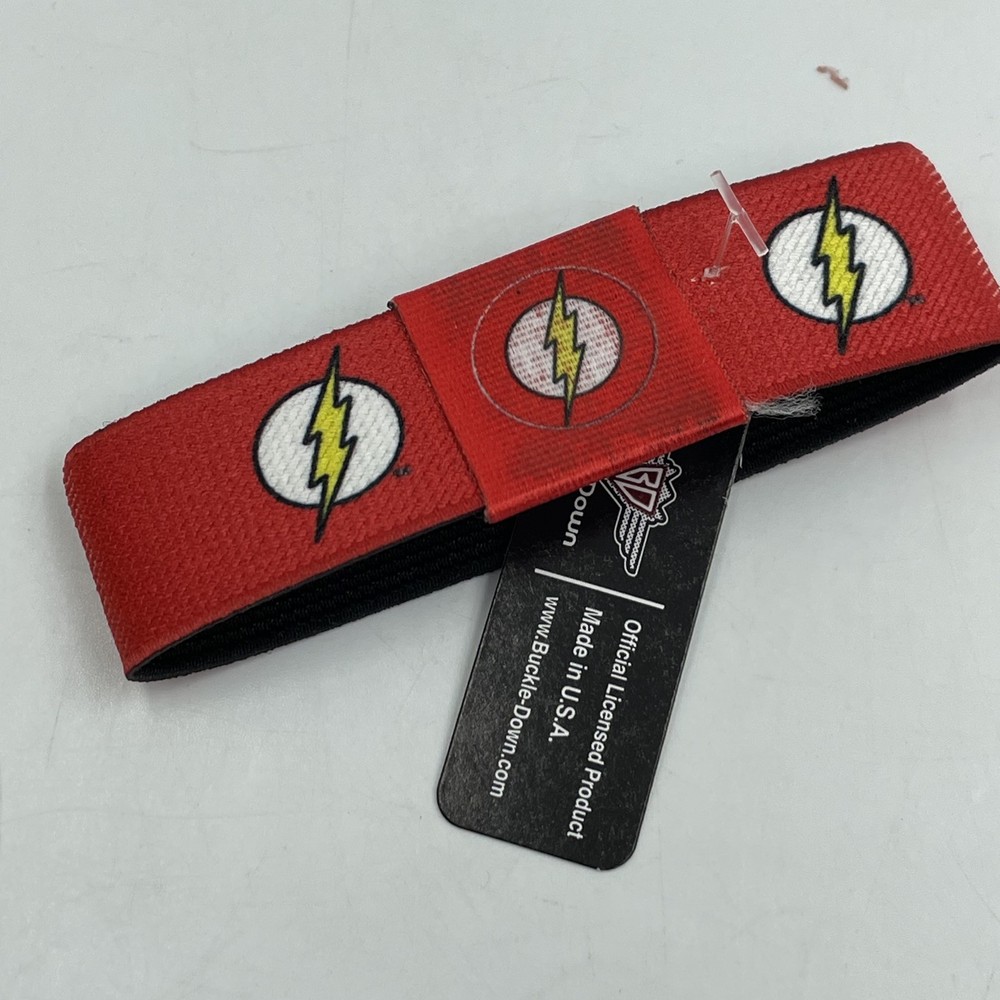 The Flash • Elasticated Wristband • Officially Licensed • DC Comics • New